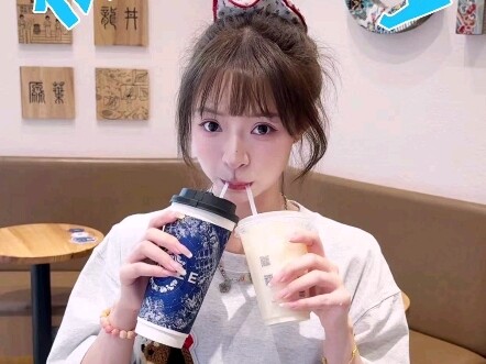 Buat sendiri milk tea merek terkenal di minimarket, mudah meraih kebebasan menikmati milk tea!