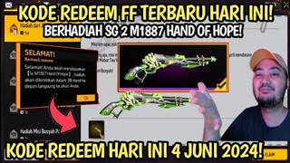 KODE REDEEM FREE FIRE TERBARU 4 JUNI 2024 HARI INI | KODE REDEEM FF TERBARU 4 JUNI 2024