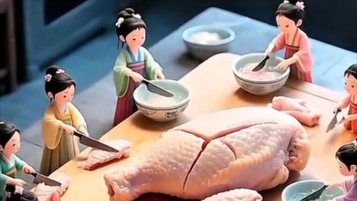 My first video in bilibili app ai video