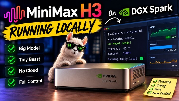I Ran MiniMax H3 Locally on NVIDIA DGX Spark — Open-Weight AI Video Is Here!