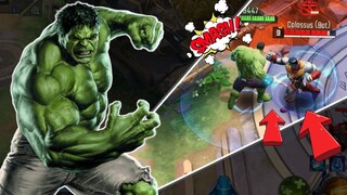 HULK SKILL COMBO TUTORIAL | HULK VS COLLUSOS COMBO GUIDE