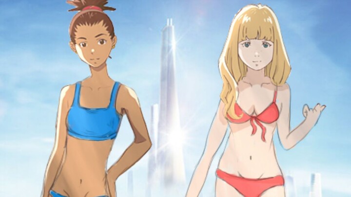【CAROLE&TUESDAY】Carole and Tuesday in swimsuit! awsl