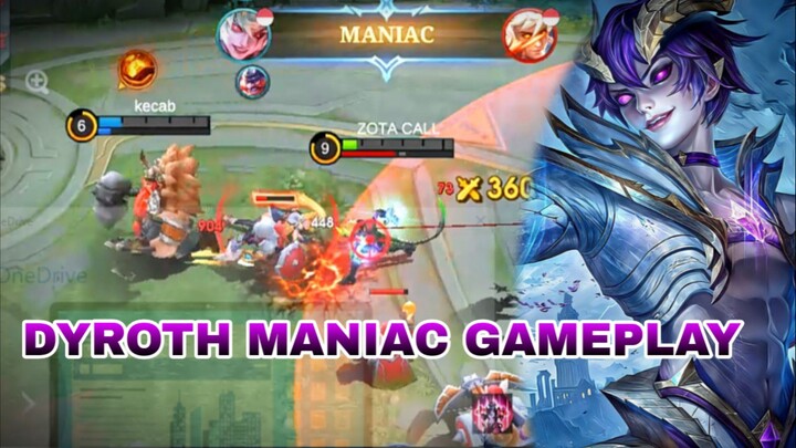 DYROTH MANIAC GAMEPLAY