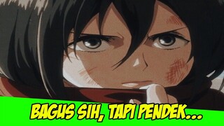 ATTACK ON TITAN YANG KEPENDEKAN...