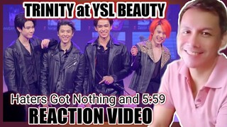 Trinity - Haters Got Nothing and 5:59 at YSL Beauty (Reaction Video)