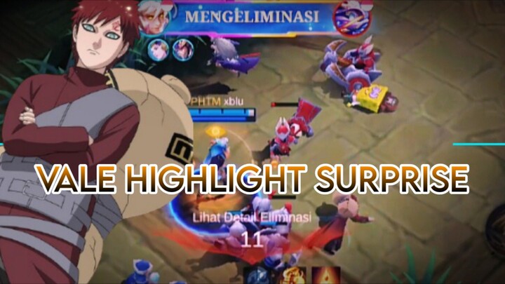 VALE HIGHLIGHT SURPRISE