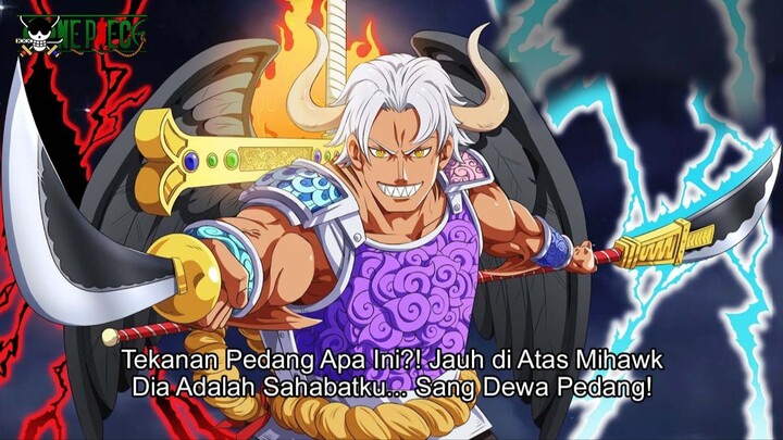 ONE PIECE TERBARU - LEBIH MENGERIKAN DARI MIHAWK! SOSOK PENDEKAR PEDANG PERTAMA DI MURAL NIKA!