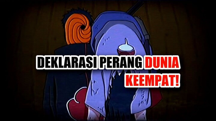 ⚔️ DEKLARASI PERANG DUNIA SHINOBI KEEMPAT: OBITO MENGUNGKAP DIRI!