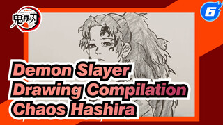 Drawing Compilation | Chaos Hashira | Demon Slayer_6
