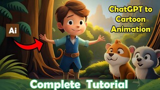 Cartoon Video Kaise Banaye 🔥 AI tools sa | How to Make Cartoons Animation Videos Using ChatGPT AI &