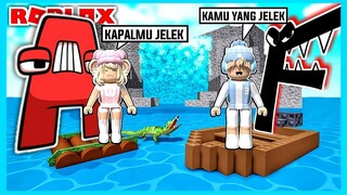 Aku Dan Adiku Bikin Kapal Alphabet Lore di Roblox ft @Shasyaalala
