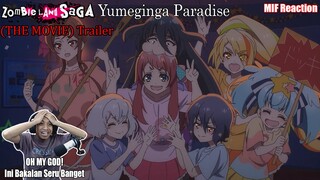 [ID Blind Reaction] Zombieland Saga Yumeginga Paradise (THE MOVIE) Trailer