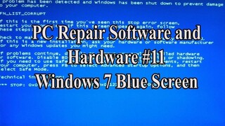 PC Repair Software and hardware #11 (Tagalog) Windows 7 Blue Screen