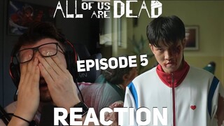 All of Us Are Dead Episode 5 Reaction - 지금 우리 학교는 - Season 1
