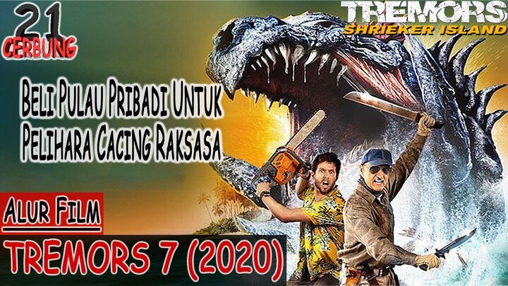 Monster Cacing Tanah Raksasa DIPELIHARA DiPulau Pribadi - Alur Cerita Film Tremors 7 Shrieker Island
