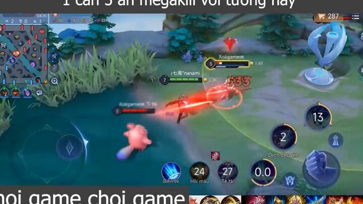 1 cân 5 ăn megakill với tướng này p3 #choigamechoigame