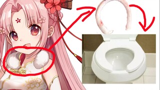 [Shan Bao] Why do you put the toilet seat around your neck?