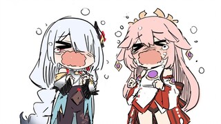 [Genshin Impact Audio Comics] Karen, Xiao Shenhe, she ate it all!