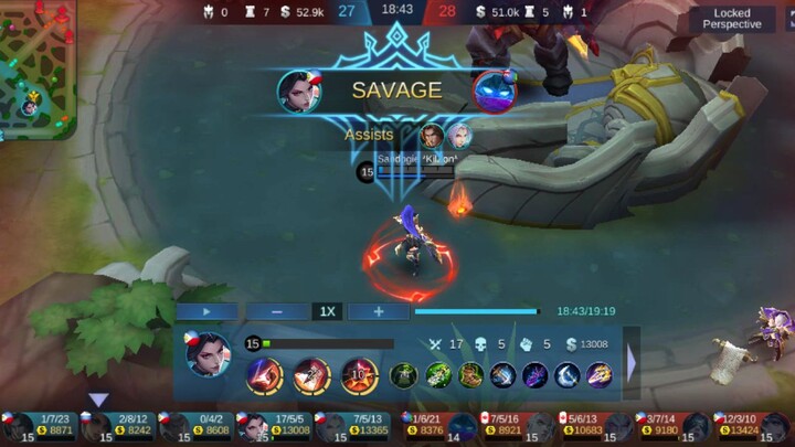 Mobile Legends: Hanabi Savage GamePlay, Broken Marksman