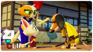 "Are You Really A Samurai Dog?" Scene | PAWS OF FURY THE LEGEND OF HANK (NEW 2022) Movie CLIP 4K