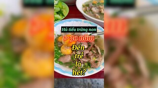 Hủ tiếu trứng non đến trễ là hết