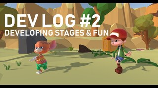 ENDLESS RUNNER DEV LOG #2 | UNITY GAME | DEVELOPING STAGES & FUN