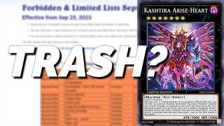 My Honest Thoughts About The Banlist! Yu-Gi-Oh!