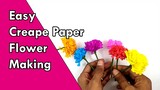 Crepe Paper Flowers: Step-by-Step