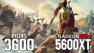 Assassin's Creed Odyssey on Ryzen 5 3600 + RX 5600 XT 1080p, 1440p benchmarks!