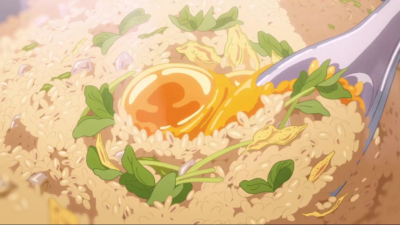 weathering with you cooking scene - Bilibili