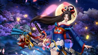 [Skin Upgrade] Preview of Yotohime's Legendary Skin 'Scarlet Saber' effects rework | Onmyoji Arena