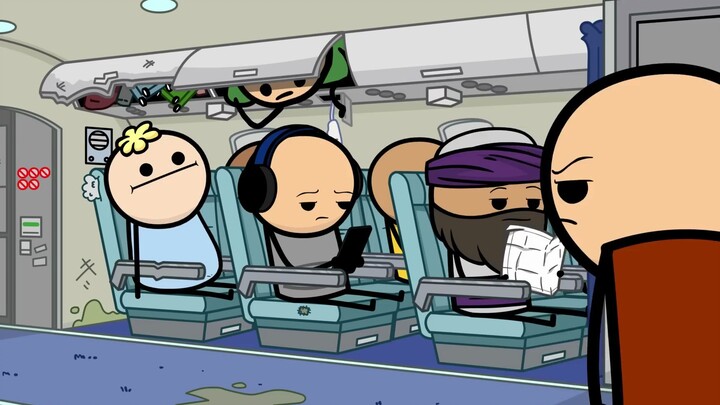 【Cyanide Joy Show】The social order on the plane ✈️👨🏻‍✈️
