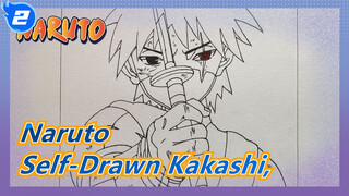 [Naruto] Self-Drawn Kid Kakashi, Simple Tutorial, Let's Draw_2