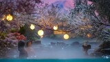 [Miniature] I built a hot spring, please come and soak!