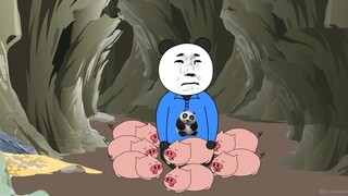 8岁那年，我已经是7个娃的爹