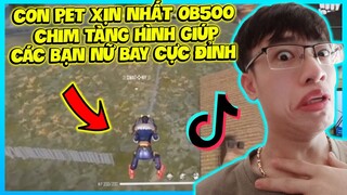 SIÊU PET OB500 GIÚP CÁC BẠN NỮ BAY ẢO TUNG CHẢO VÀ YAMATE KUDASAI | HÙNG AKIRA XEM TIK TOK FREE FIRE