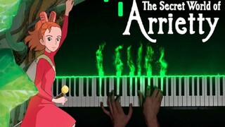 【借东西的小人阿莉埃蒂】钢琴版主题曲Arrietty’s Song，宫崎骏治愈神作—PianoDeuss得苏