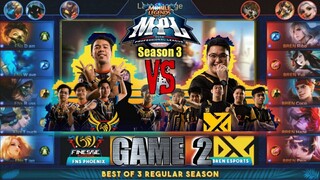 Game2 Bren Exports VS Finesse Phx | MPL PH S3 Regular Season