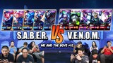 S.A.B.E.R. VERSUS V.E.N.O.M - LOSER SHAVES THEIR HEAD - ME AND THE BOYS #15 MOBILE LEGENDS