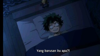 Momen horor Deku dikuntit cowok malam2 💀