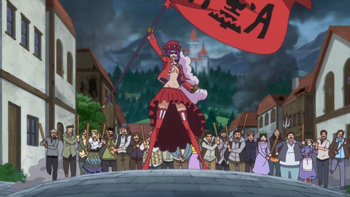 Though she may not be the strongest Devil Fruit user, she’s the torchbearer leading people to freedo