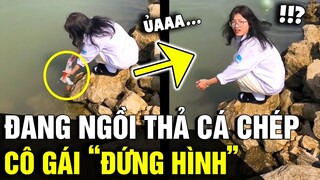 Đang ngồi PHÓNG SINH cá chép, cô gái ĐỨNG HÌNH khi gặp phải cảnh DỞ KHÓC DỞ CƯỜI | Tin Nhanh 3 Phút