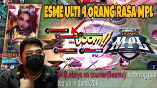 ESME RASA MPL ! ULTI KENA 4 ORANG !