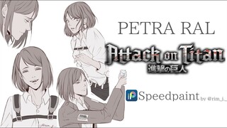 Petra Ral [Attack on Titan 進撃の巨人 ] SPEEDPAINT in ibisPaint X