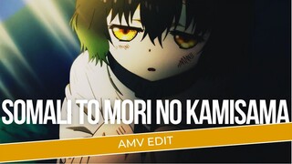 [AMV EDIT] | SOMALI TO MORI NO KAMISAMA