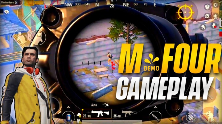M-FOUR GAMEPLAY |PUBGM