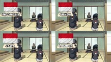 Sasuke Punya Ibu Tiri? || Parodi 4 Bahasa