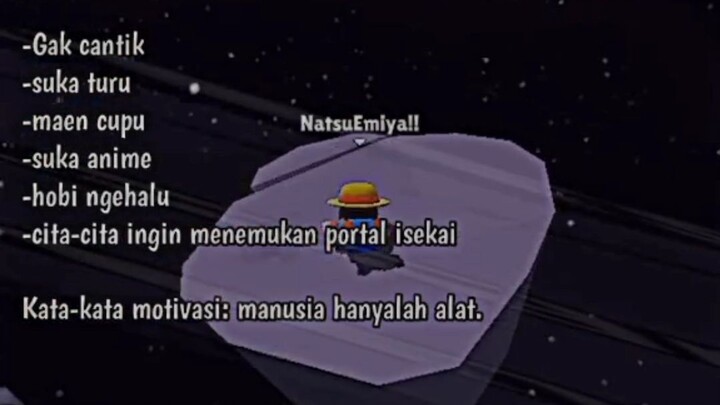 Manusia hanyalah alat.🐥