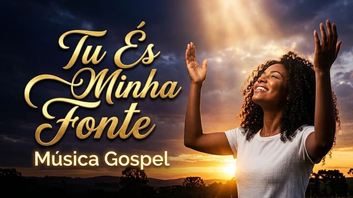 TU ÉS MINHA FONTE - Música gospel, Louvor, Adoração, Hino, Som do Céu