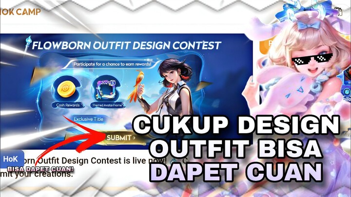 Cukup Design Outfit Bisa Dapet Cuan💵🤑